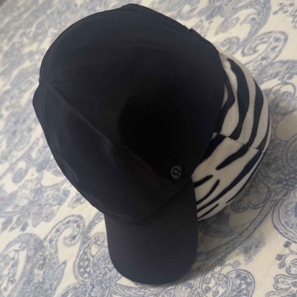 lululemon black baseball cap with Clemson Tiger decal